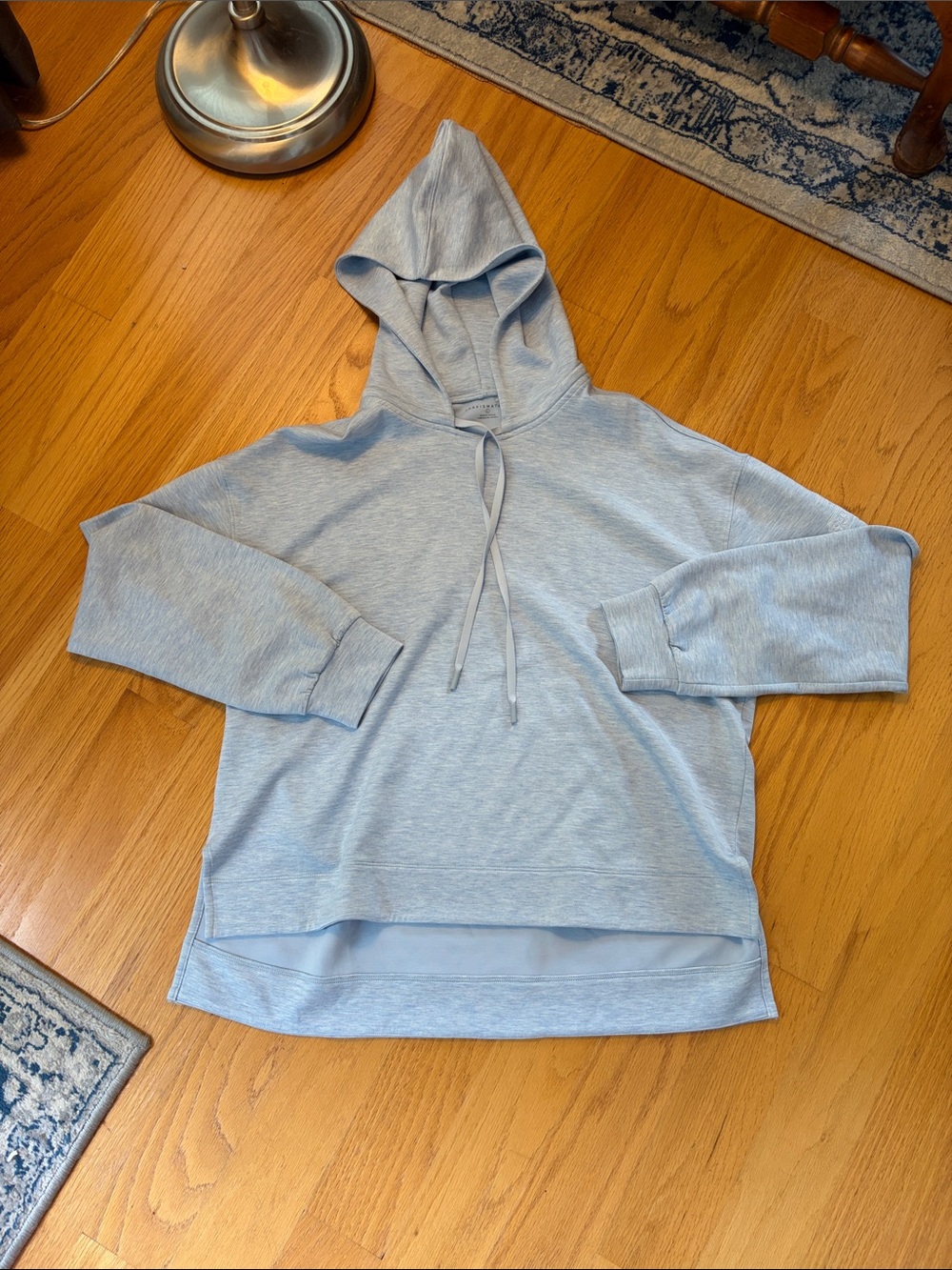 Travis Mathew Skyloft Soft golf Hoodie pastel Heather Kentucky Blue Large